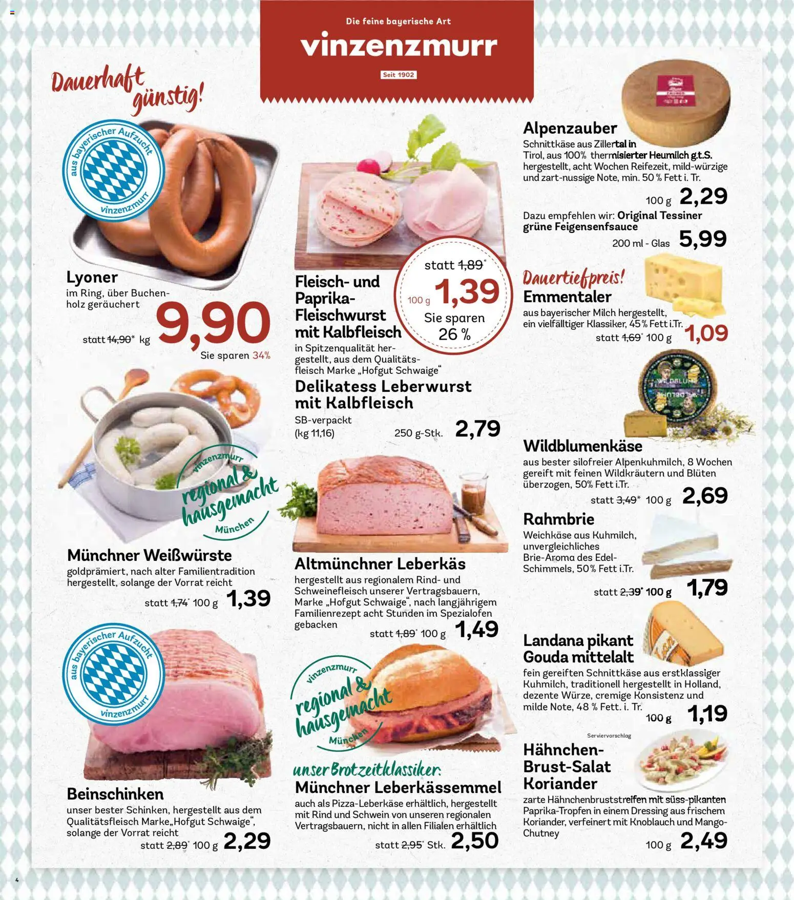 AEZ Prospekt 	 – gültig ab 10.11.2025 | Seite: 4 | Produkte: Milch, Gouda, Paprika, Knoblauch