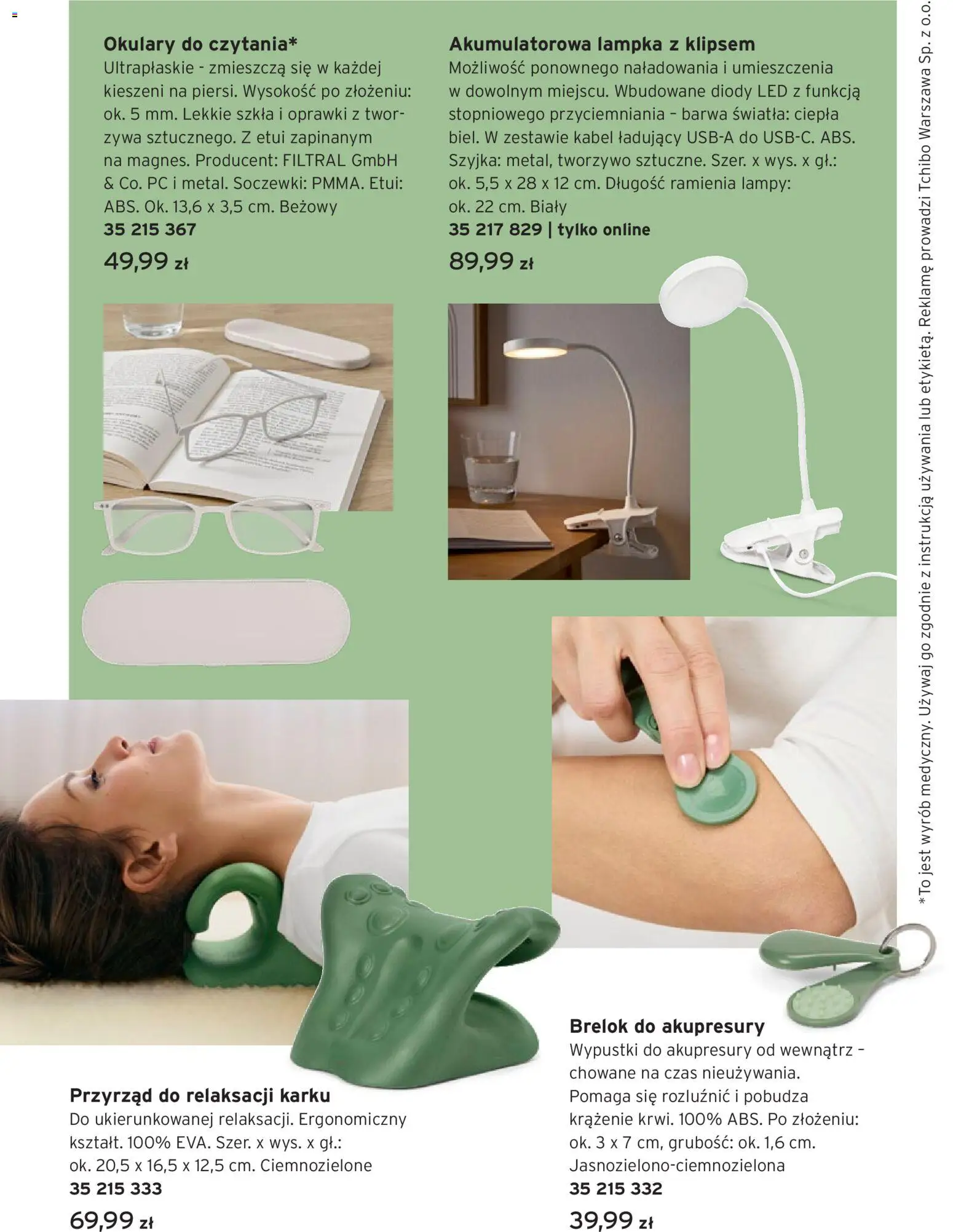 Tchibo promocje od 24.03.2026 | Strona: 5 | Produkty: PC, Okulary, Kabel, Tchibo