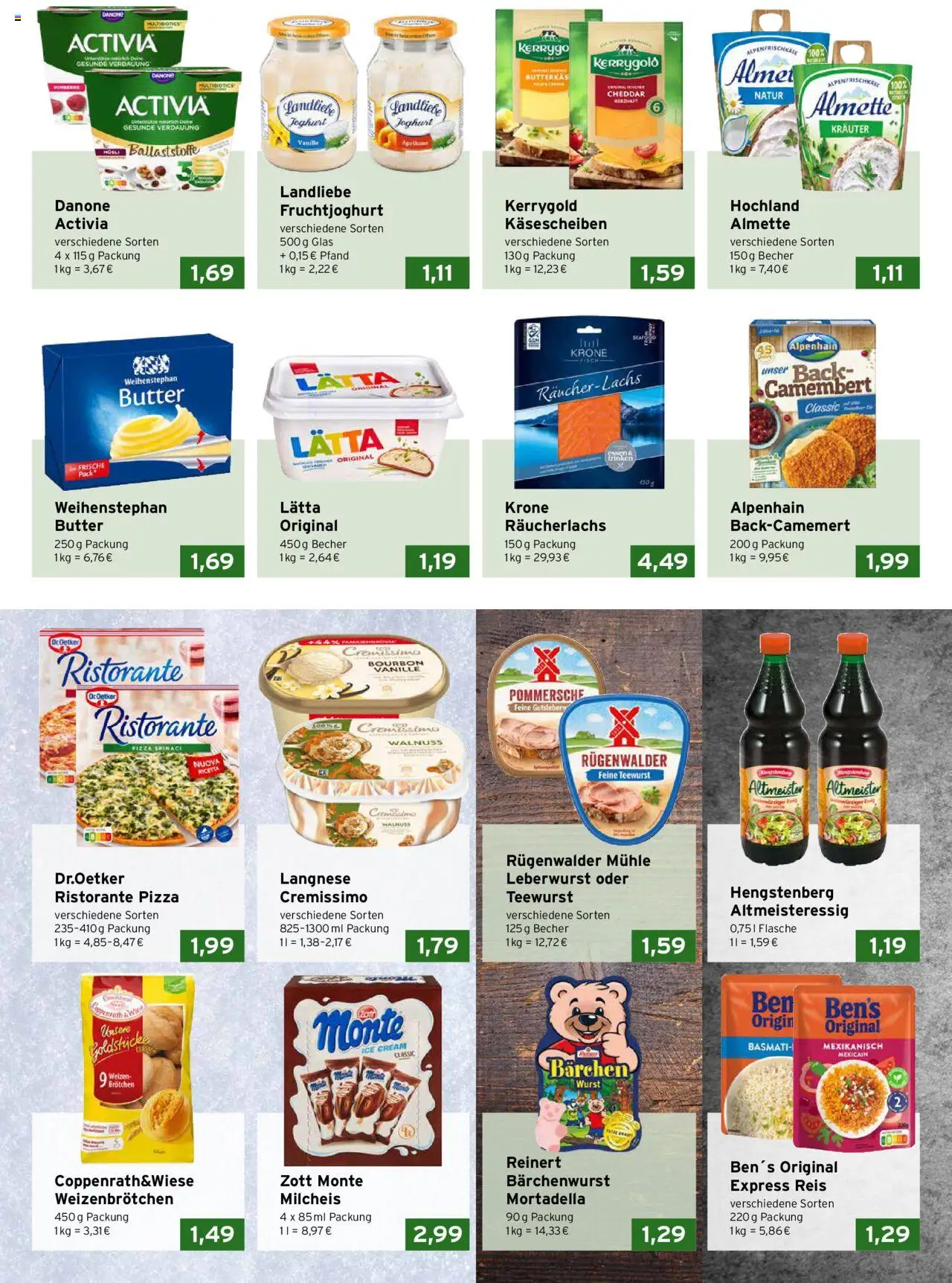 CAP Markt Prospekt – gültig ab 13.10.2025 | Seite: 2 | Produkte: Cremissimo, Joghurt, Weihenstephan butter, Bourbon