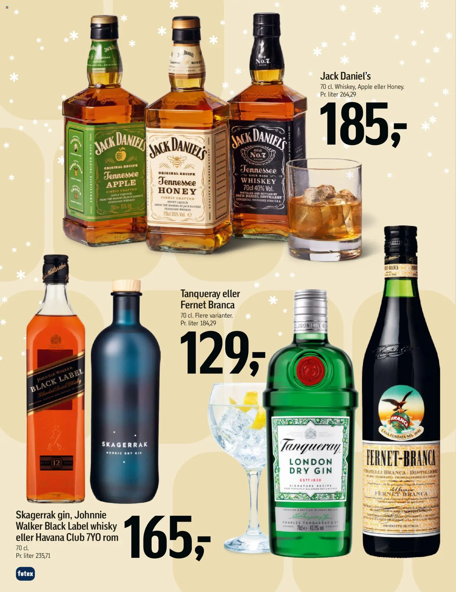 Føtex tilbudsavis – gyldig fra 28.11.2025 | Side: 32 | Produkter: Gin, Whisky, Rom