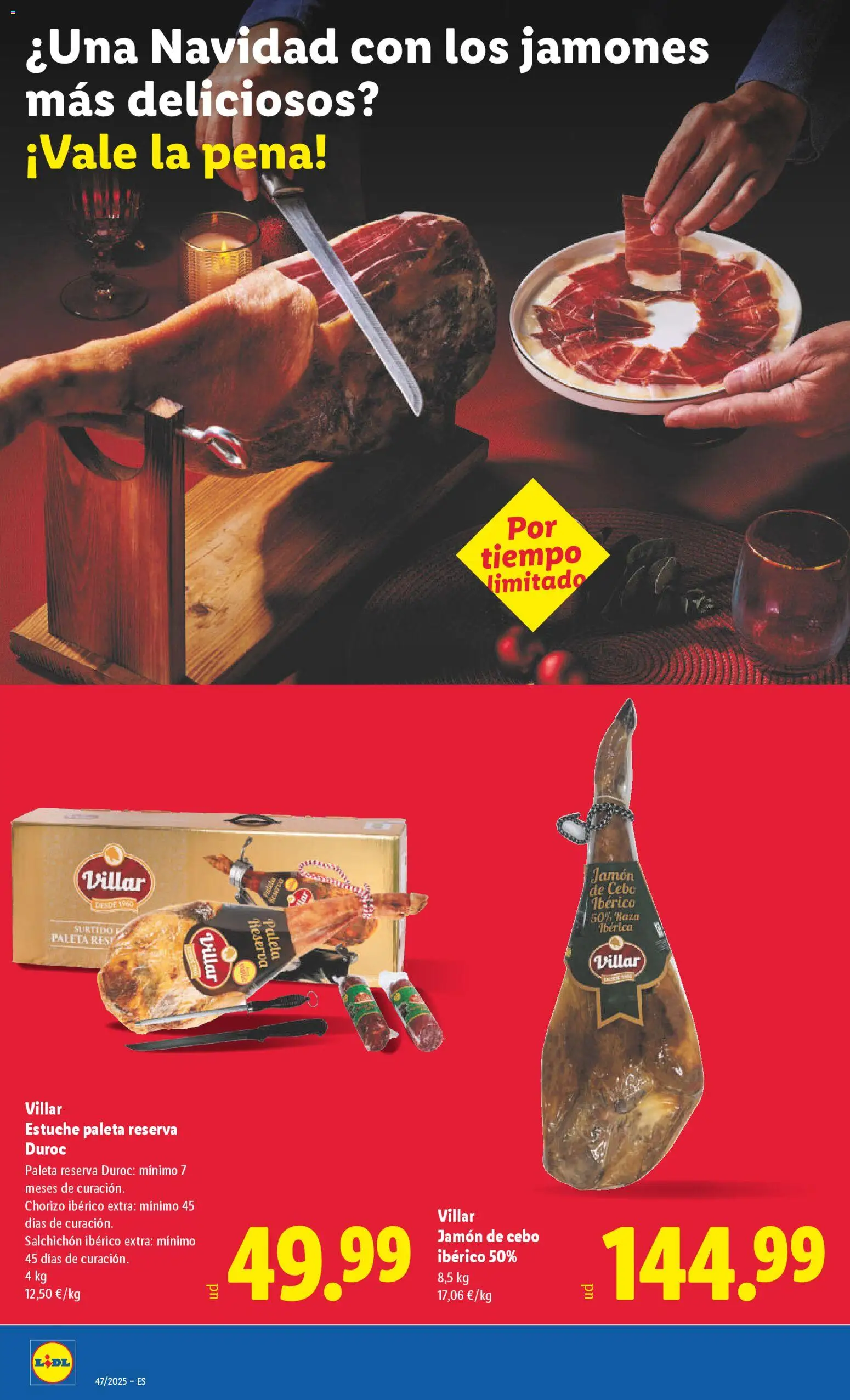 Lidl folleto │ válido desde el 17.11.2025 | Página: 38 | Productos: Jamón