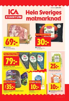 ICA Kvantum erbjudanden - Förhandsvisning av reklamblad från butik ICA Kvantum aktuell från 13.04.2026
