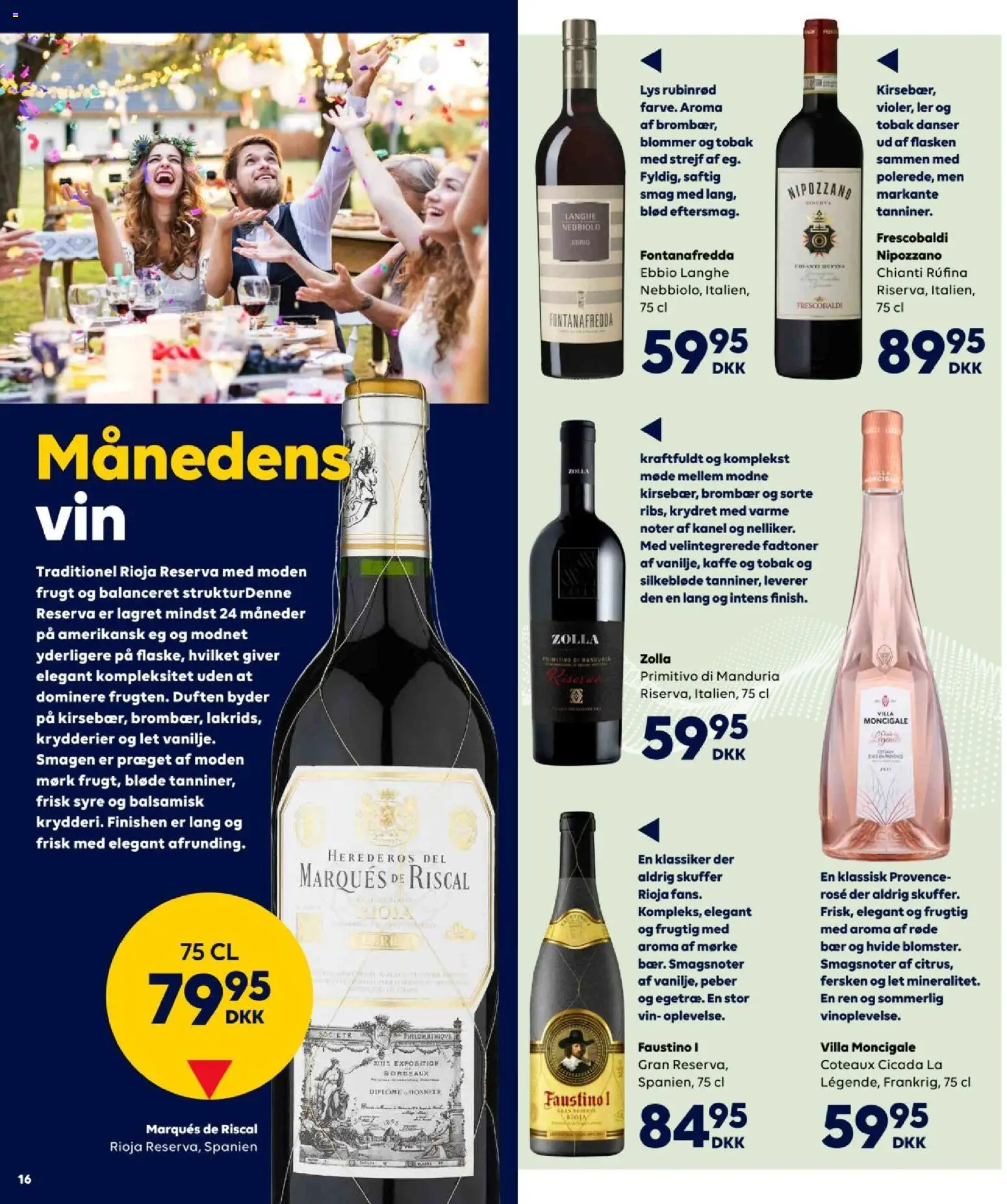 Bordershop tilbudsavis – gyldig fra 08.04.2026 | Side: 16 | Produkter: Kaffe, Vin, Blommer, Peber