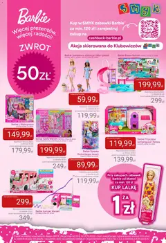 Pogląd oferty "Smyk Gazetka" - ważna od 02.12.2025 | Strona: 5 | Produkty: Barbie, Szafa, Basen, Kwiaty