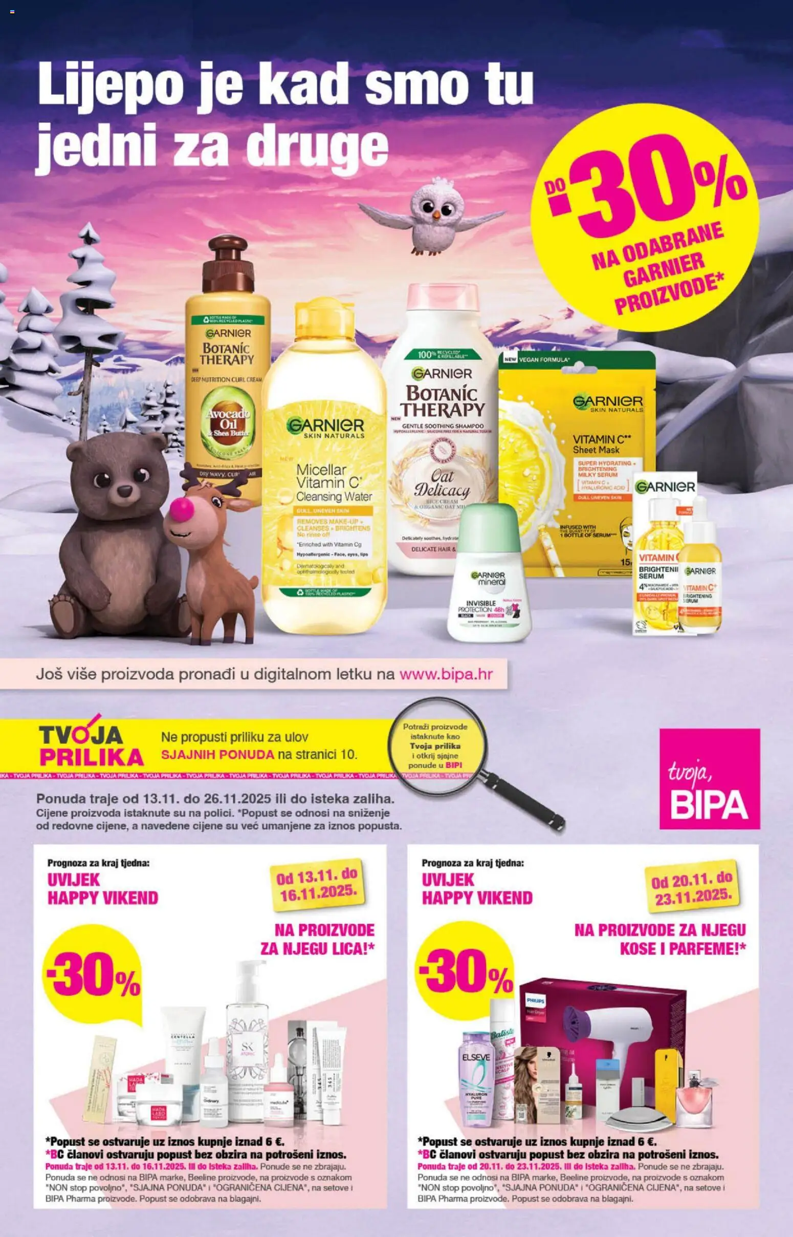 Bipa katalog | vrijedi od 13.11.2025 | Stranica: 1 | Proizvodi: Garnier