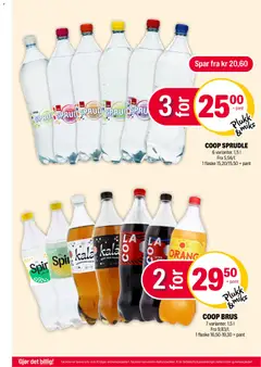 Forhåndsvisning av Coop Extra kundeavis gyldig fra 16.02.2026 | Side: 23 | Produkter: Brus, Fersken, Суміш дитяча, Lime