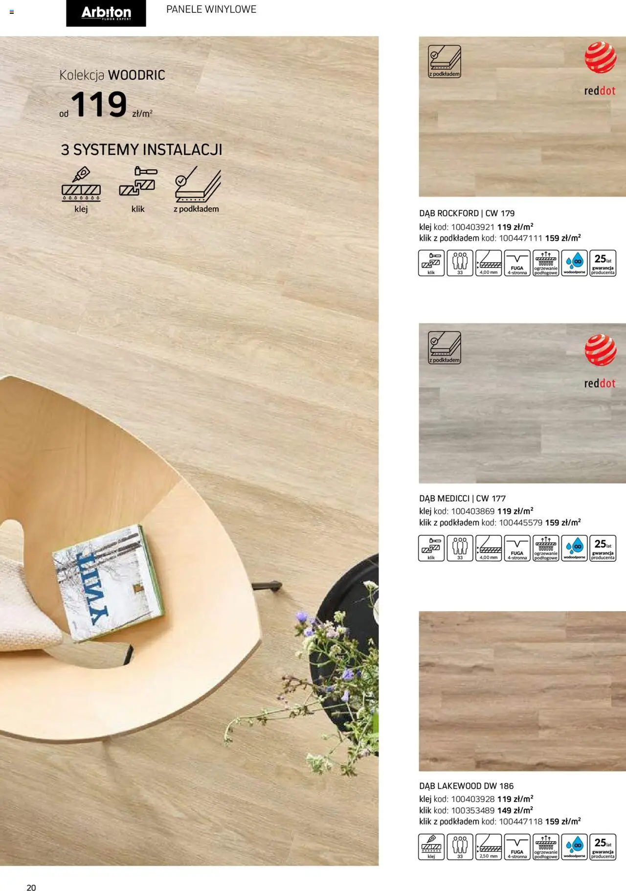 Komfort Gazetka - Katalog Podłogi I Drzwi od 26.06.2024 | Strona: 20