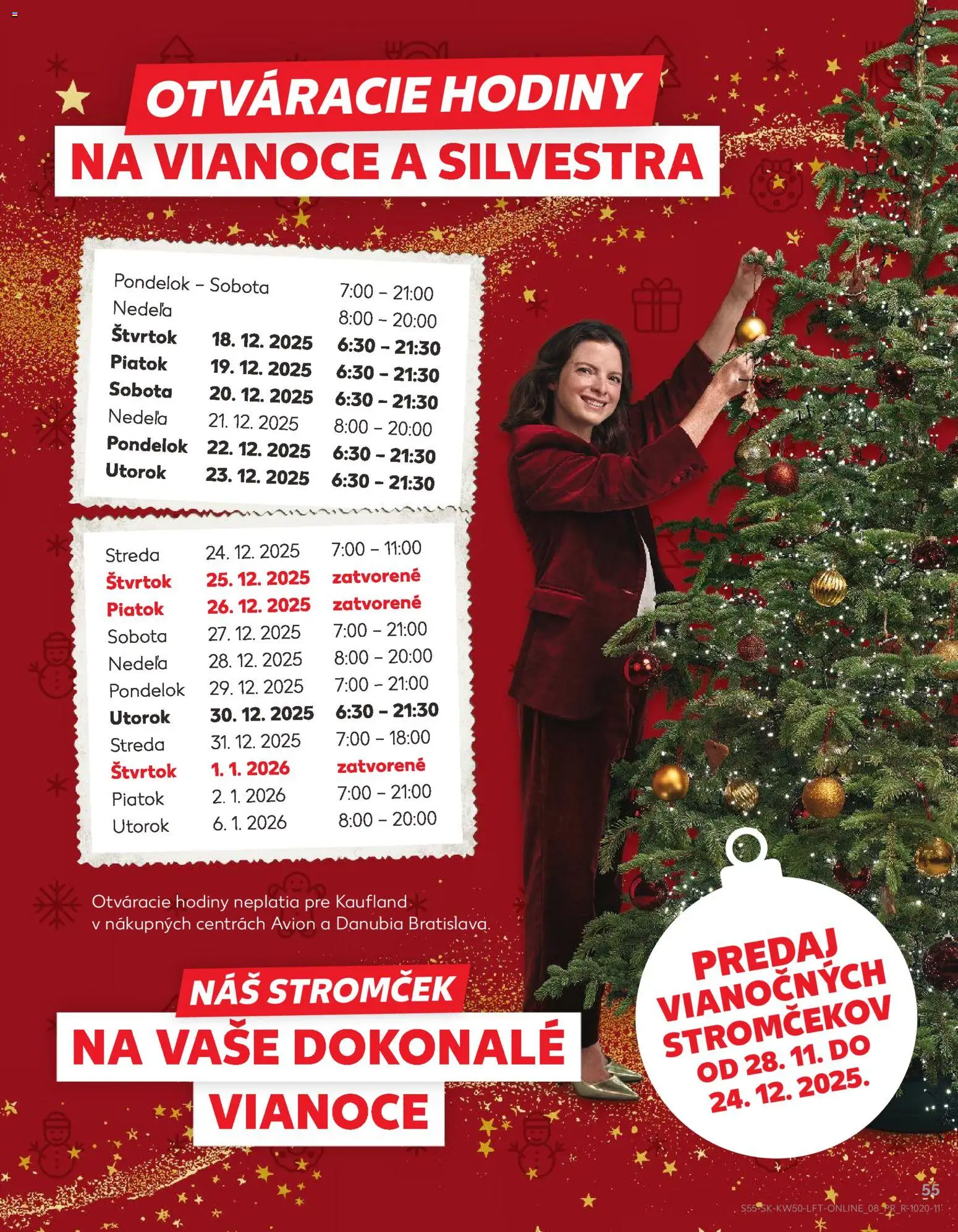 Nové Kaufland akcie – leták je platný od 11.12.2025 | Strana: 55 | Produkty: Hodiny