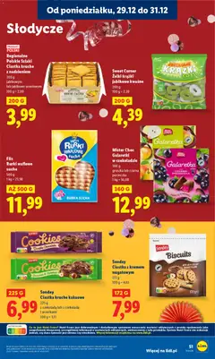 Pogląd oferty "Flis Rurki waflowe suche, 500 g" - ważna od 29.12.2025 | Strona: 51