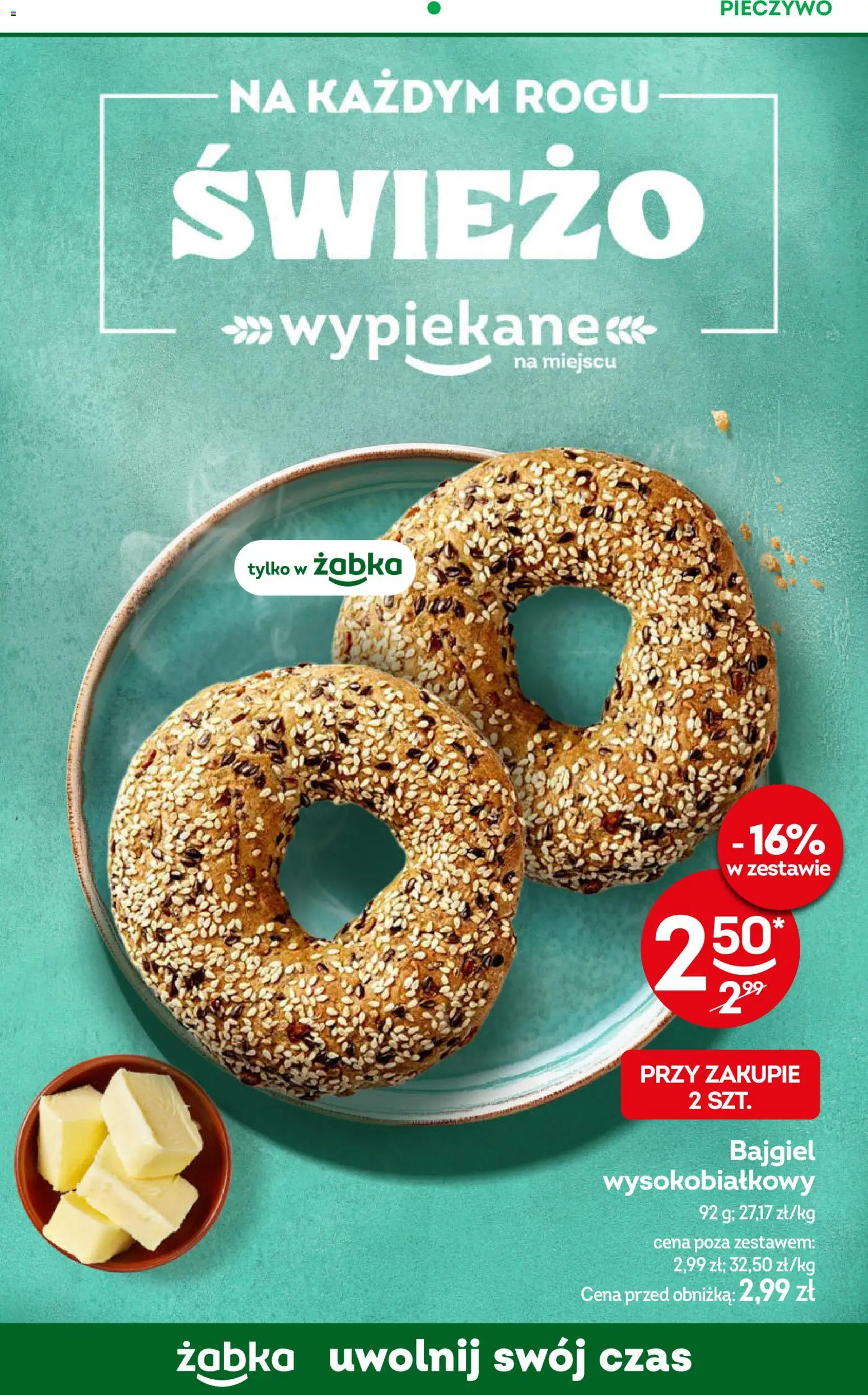 Żabka gazetka - Codzienne produkty od 08.04.2026 | Strona: 7 | Produkty: Pieczywo