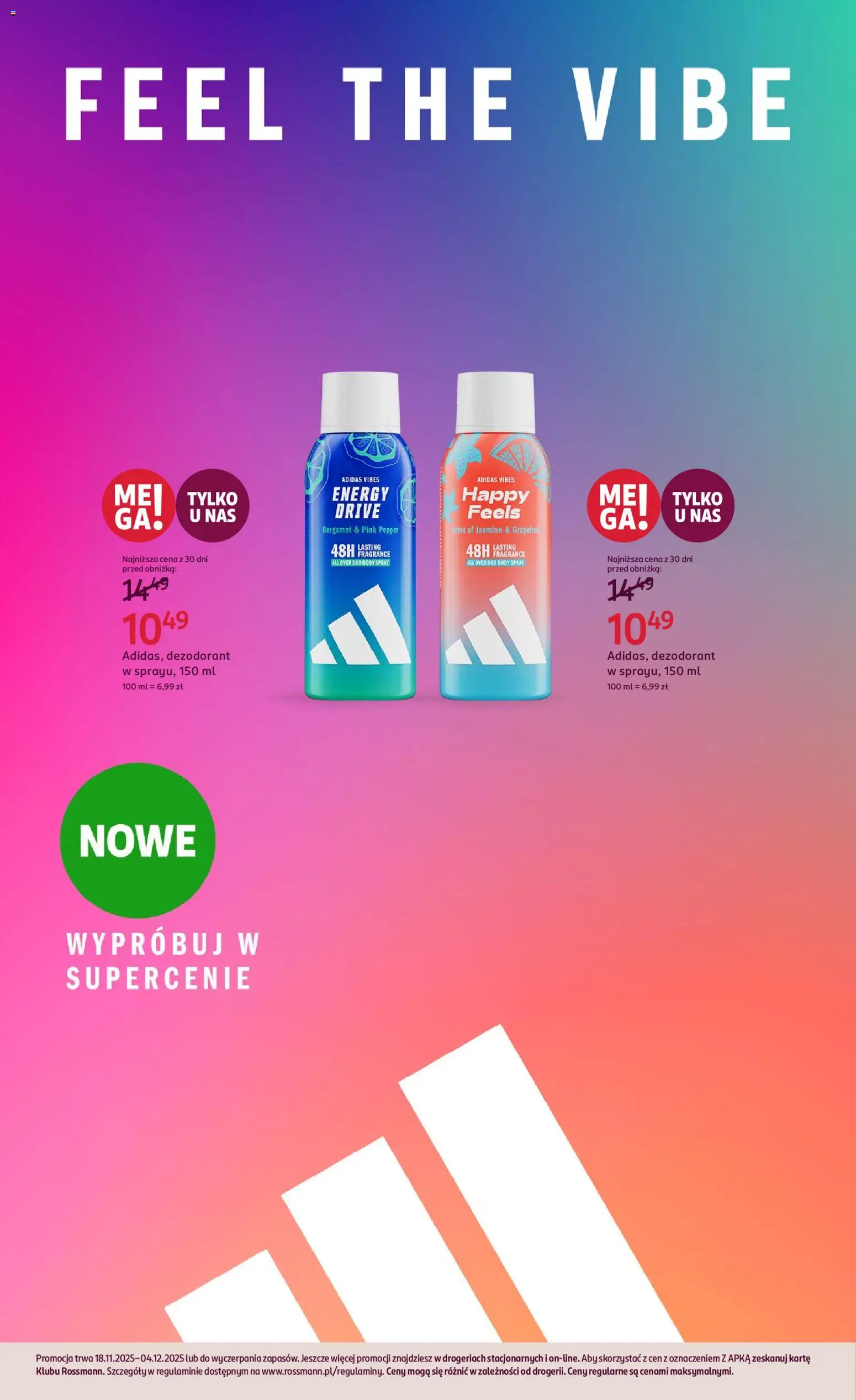 Rossmann Gazetka od 18.11.2025 | Strona: 17 | Produkty: Body, Dezodorant