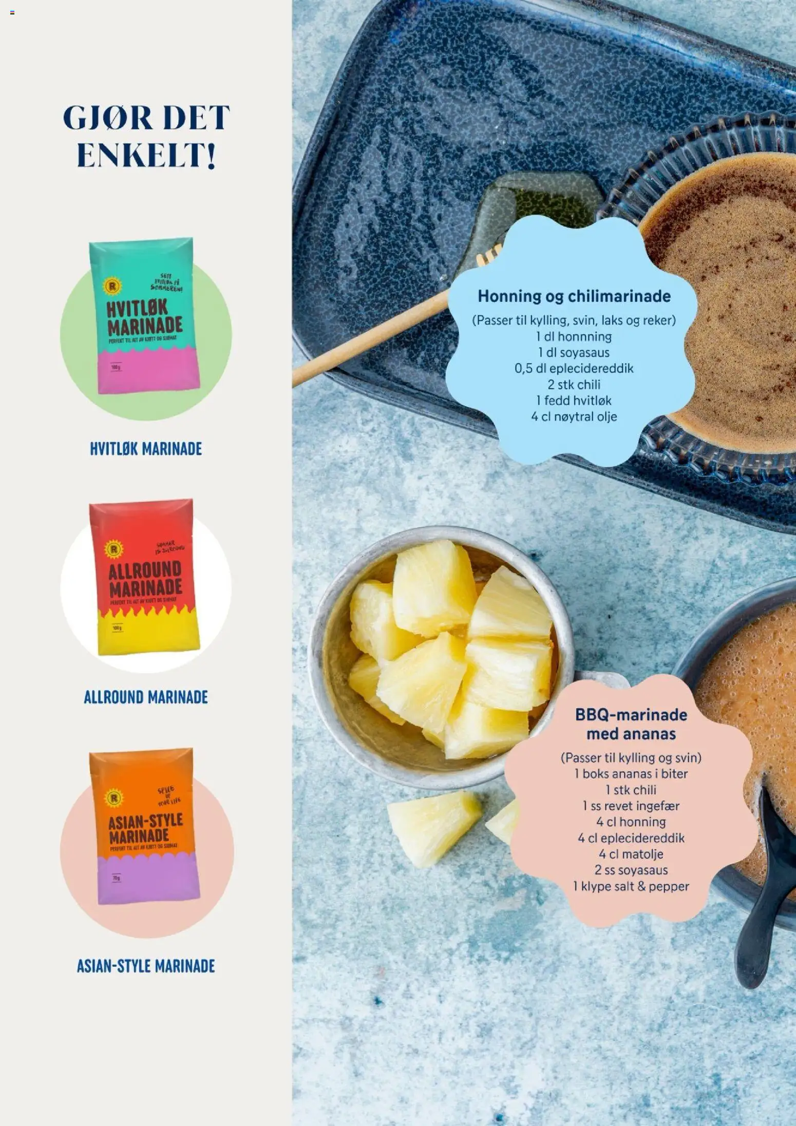 {H1} | Side: 30 | Produkter: Desk, Kylling, Målarfärg, Hvitløk