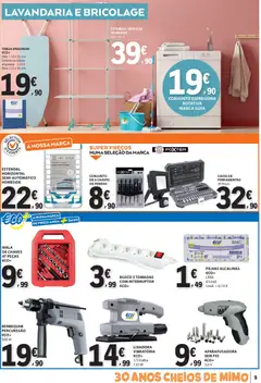 Pré-visualização E.Leclerc folheto Não Alimentar válido de 23.10.2025 | Página: 9 | Produtos: Tábua, Ferramentas, Pilhas, Caixa