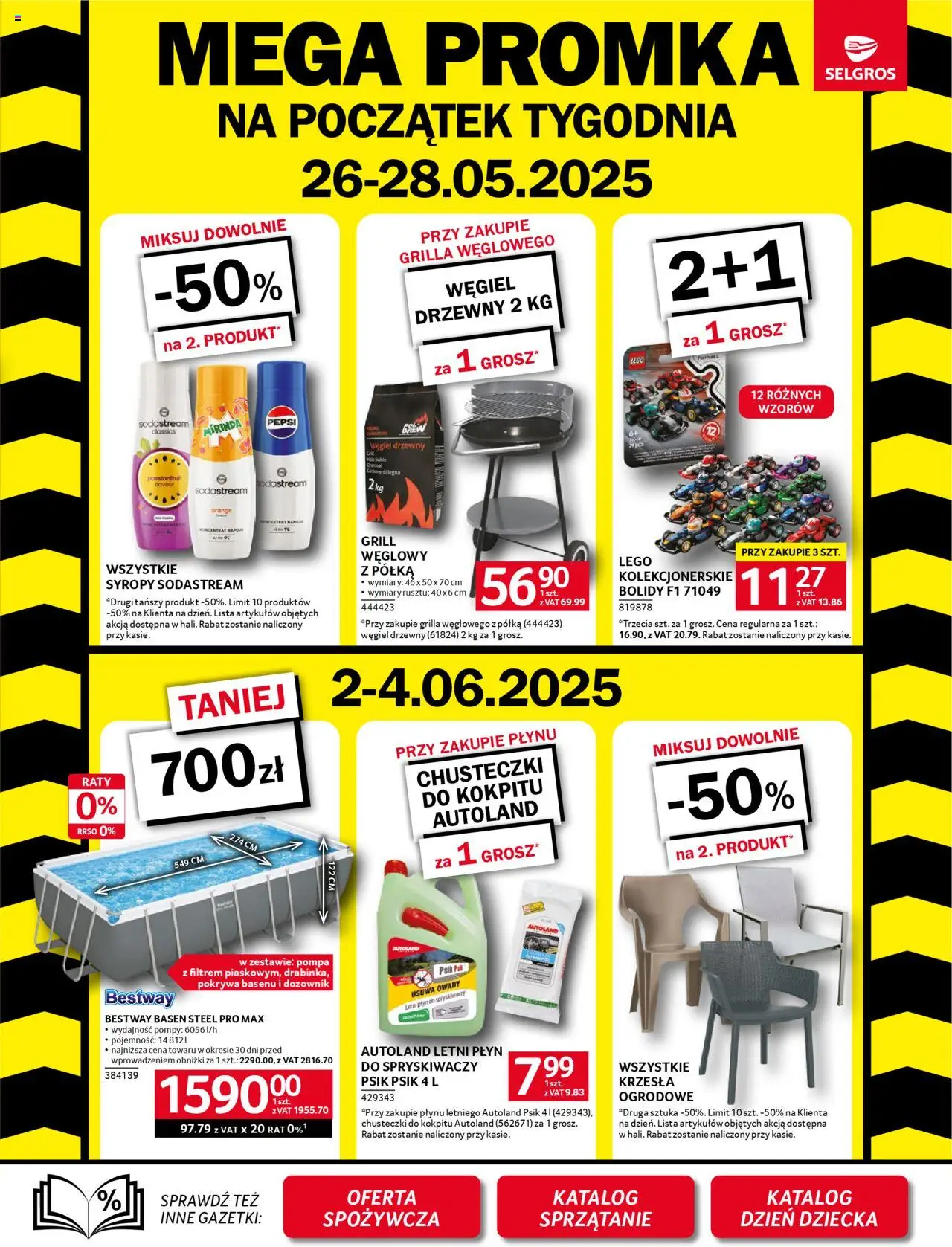 Selgros cash&carry Gazetka - Oferta przemysłowa od 22.05.2025 | Strona: 27 | Produkty: Pepsi, Basen, Półka, Sodastream