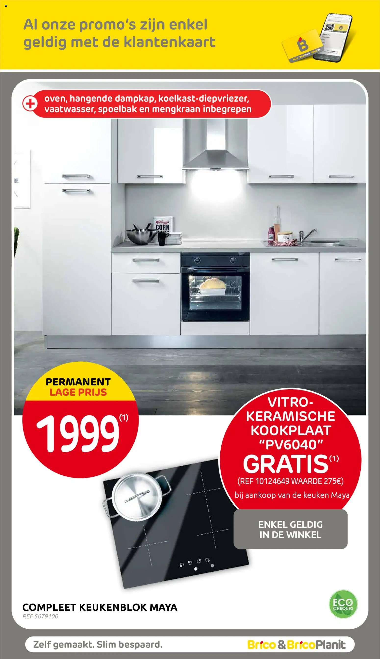 {H1} | Pagina: 22 | Producten: Kookplaat, Keukenblok