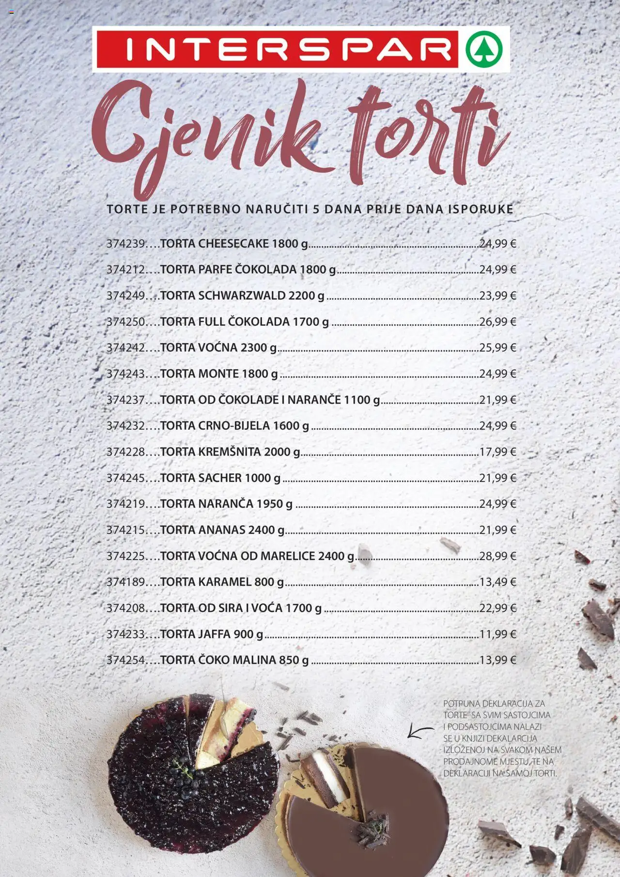 Interspar katalog | vrijedi od 31.03.2025 | Stranica: 2 | Proizvodi: Čokolada, Naranče, Ananas, Marelice