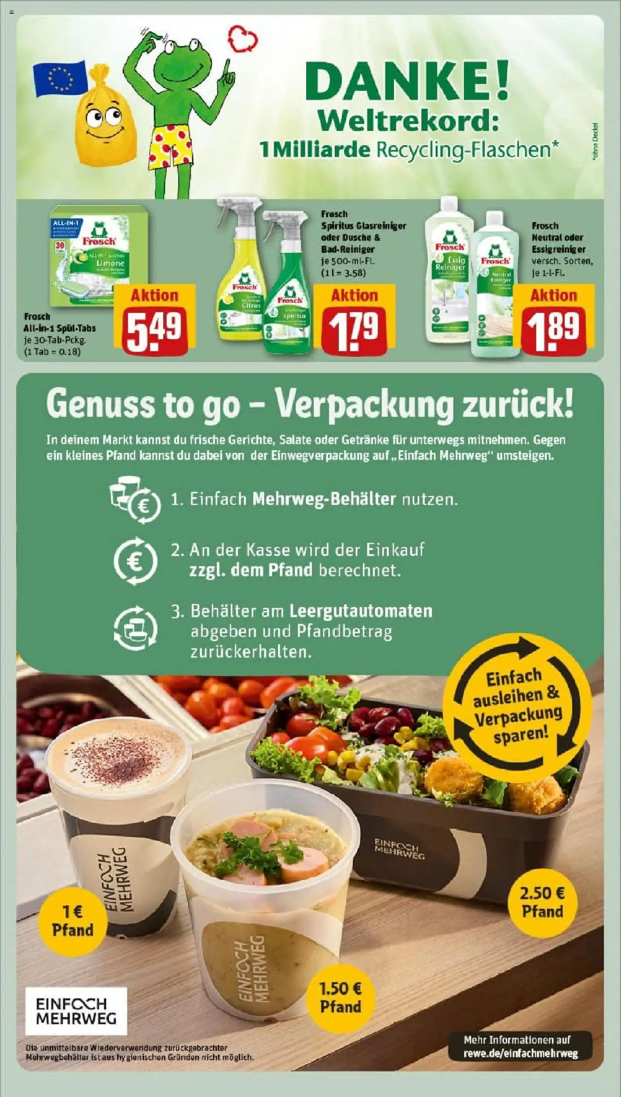 Rewe prospekt Lübeck / St. Jürgen	 - gültig ab dem 27.07.2025 | Seite: 26 | Produkte: Essig, Dusche