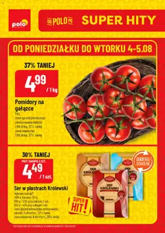 Pogląd oferty "POLOmarket Gazetka - Super Hity" - ważna od 04.08.2025