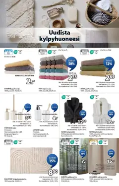 JYSK - Tarjoukset – voimassa 11.09.2025 alkaen | Sivu: 13 | Tuotteet: Suihkuverho, Kylpytakki