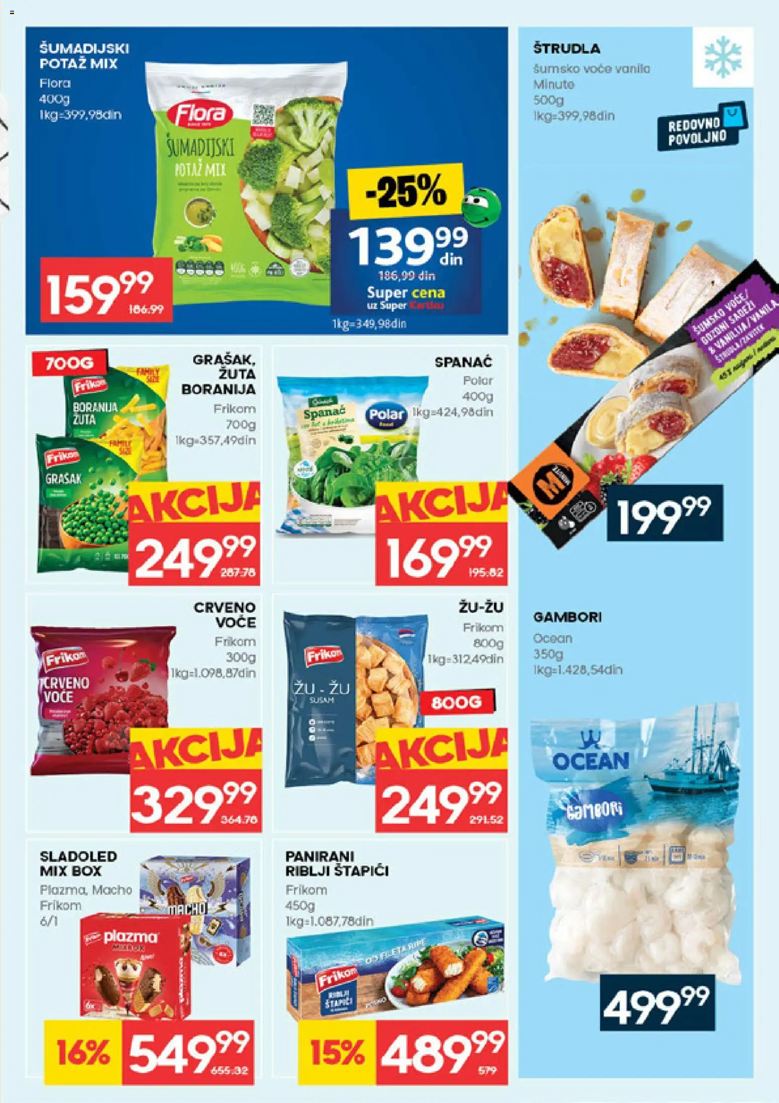 Roda katalog - važi od 19.02.2026 | Strana: 13 | Proizvode: Boranija, Grašak, Plazma, Štrudla