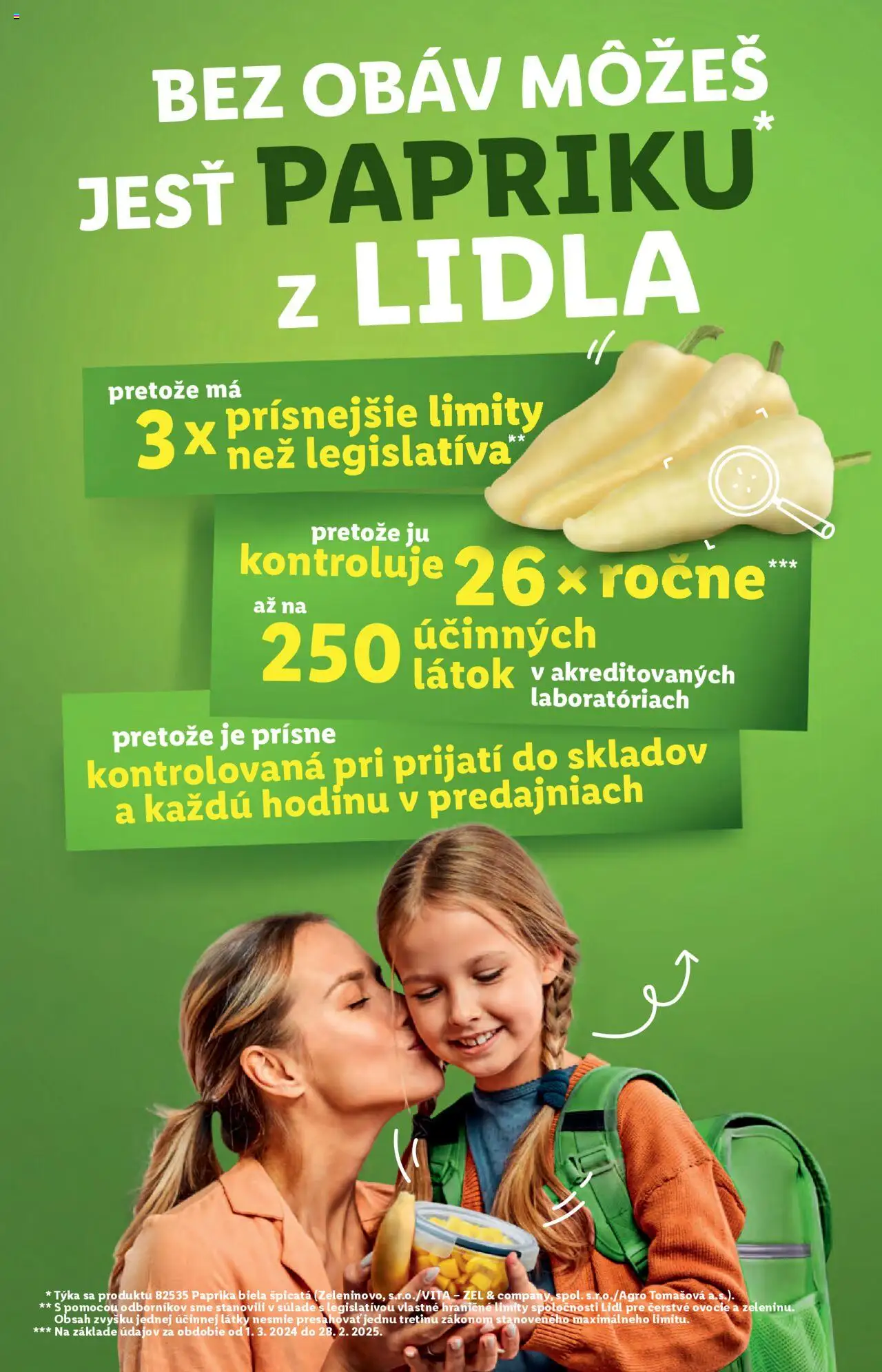 Lidl leták │ platný od 25.08.2025 | Strana: 13 | Produkty: Paprika, Ovocie