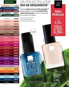 Ultra Colour 60 Seconds Verniz para Unhas, Nail polish, 10 ml │ válido de 01.09.2025 | Página: 78 | Produtos: Top, Base, Verniz