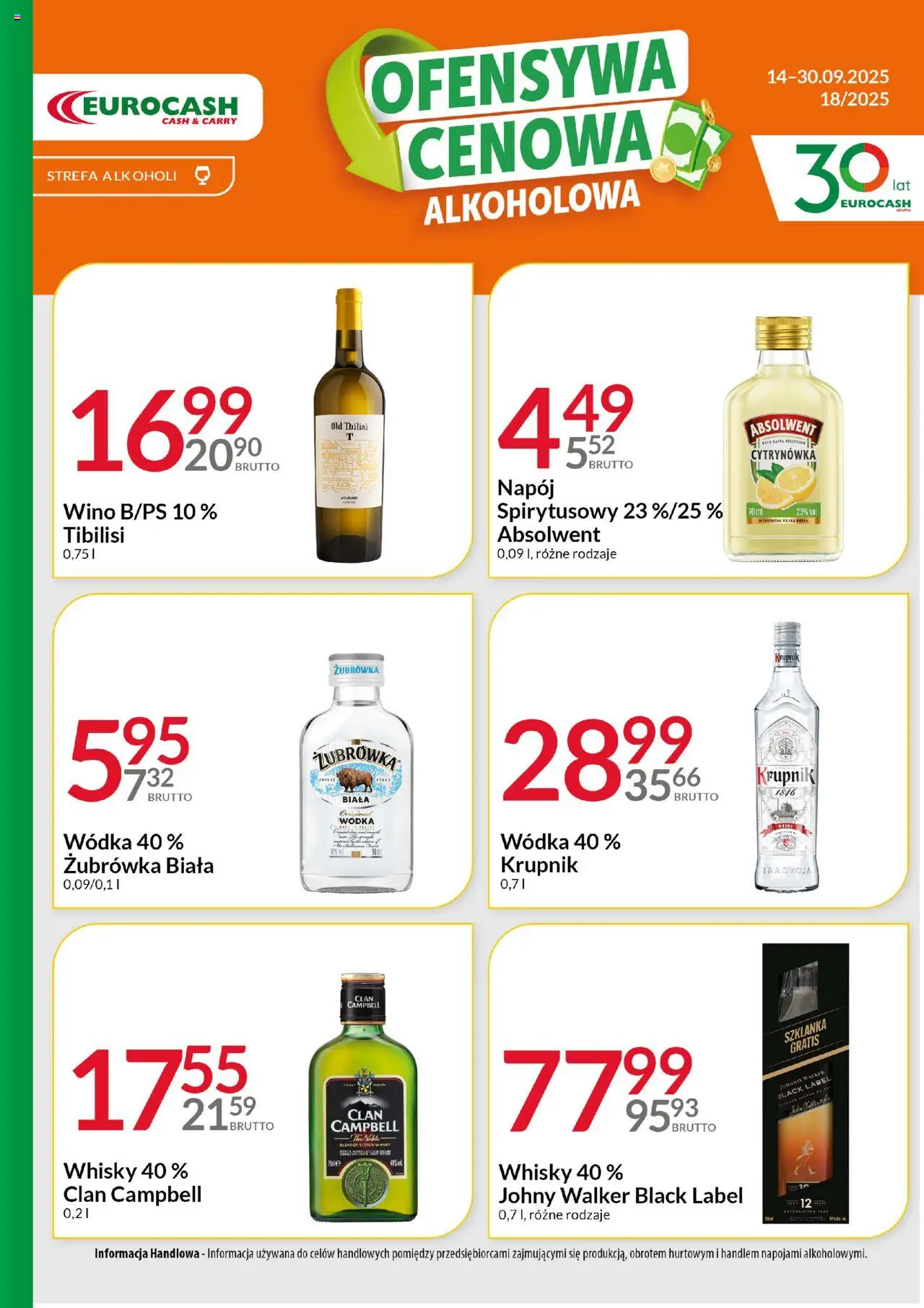 Eurocash Gazetka - Ofensywa Alkoholowa od 14.09.2025 | Strona: 2