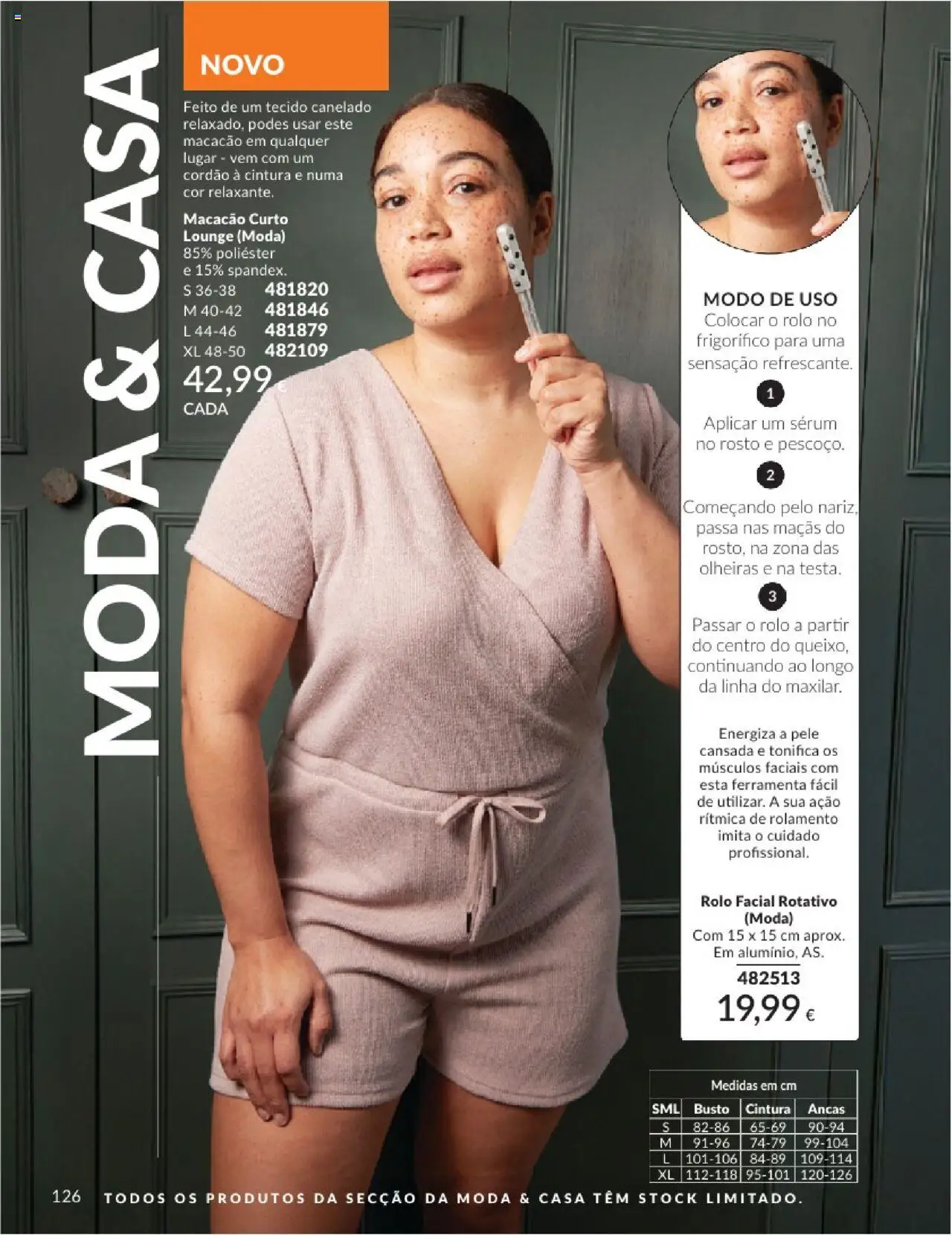 Catálogo Avon Campanha 8 │ válido de 01.08.2025 | Página: 126 | Produtos: Macacão, Frigorífico, Sérum, Maçãs