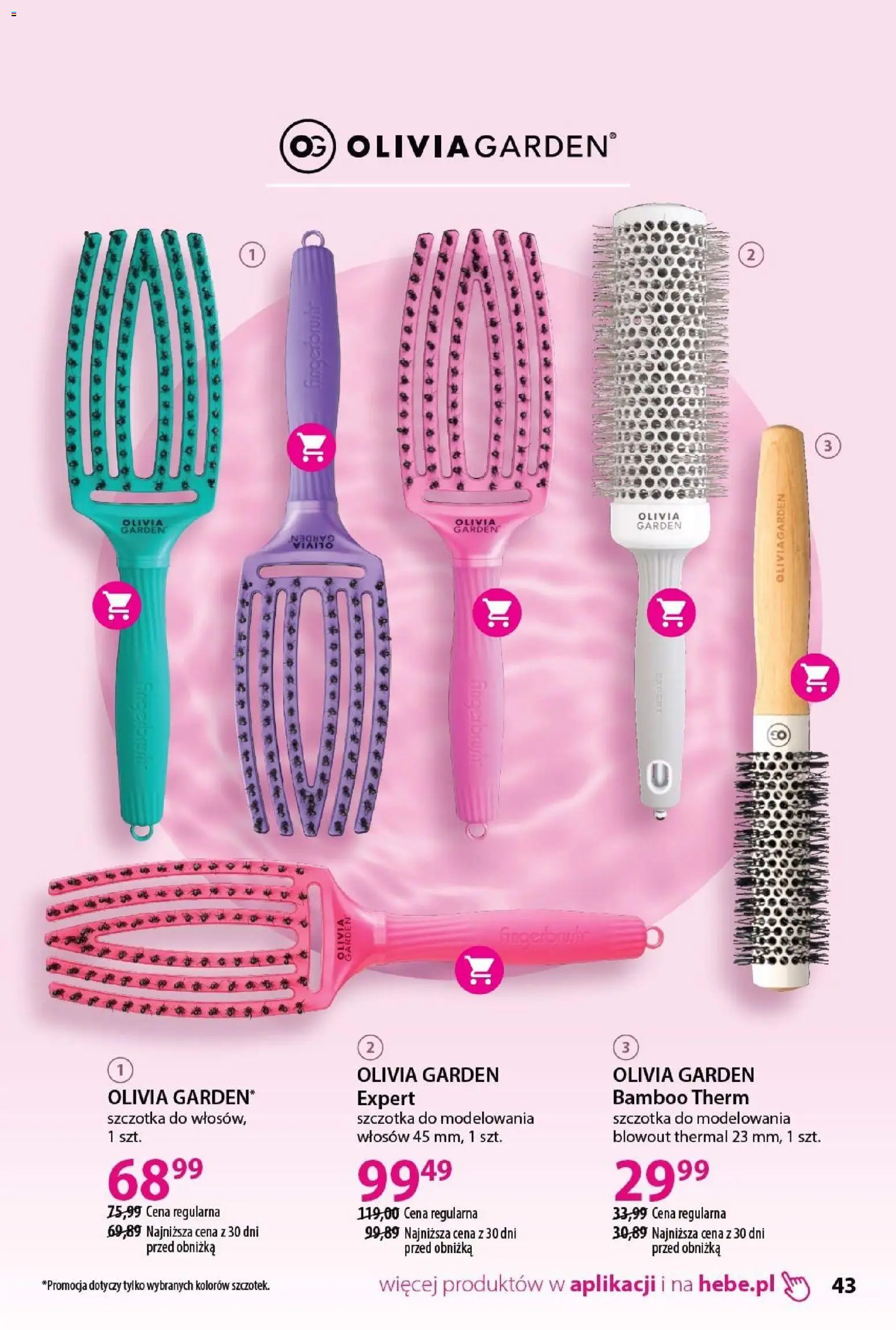 Hebe Gazetka - Katalog od 31.01.2026 | Strona: 43 | Produkty: Szczotka