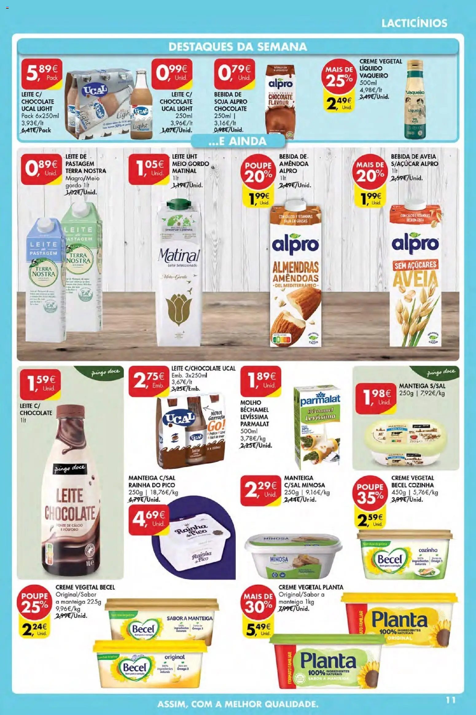 Pingo Doce Poupe Esta Semana Açores │ válido de 05.03.2026 | Página: 11 | Produtos: Ômega 3, Cálcio, Sal, Manteiga