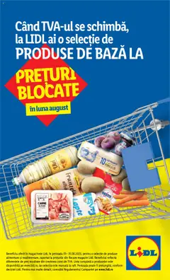 Catalog Lidl – previzualizare al pliantului de la Lidl valabil de la 25.08.2025