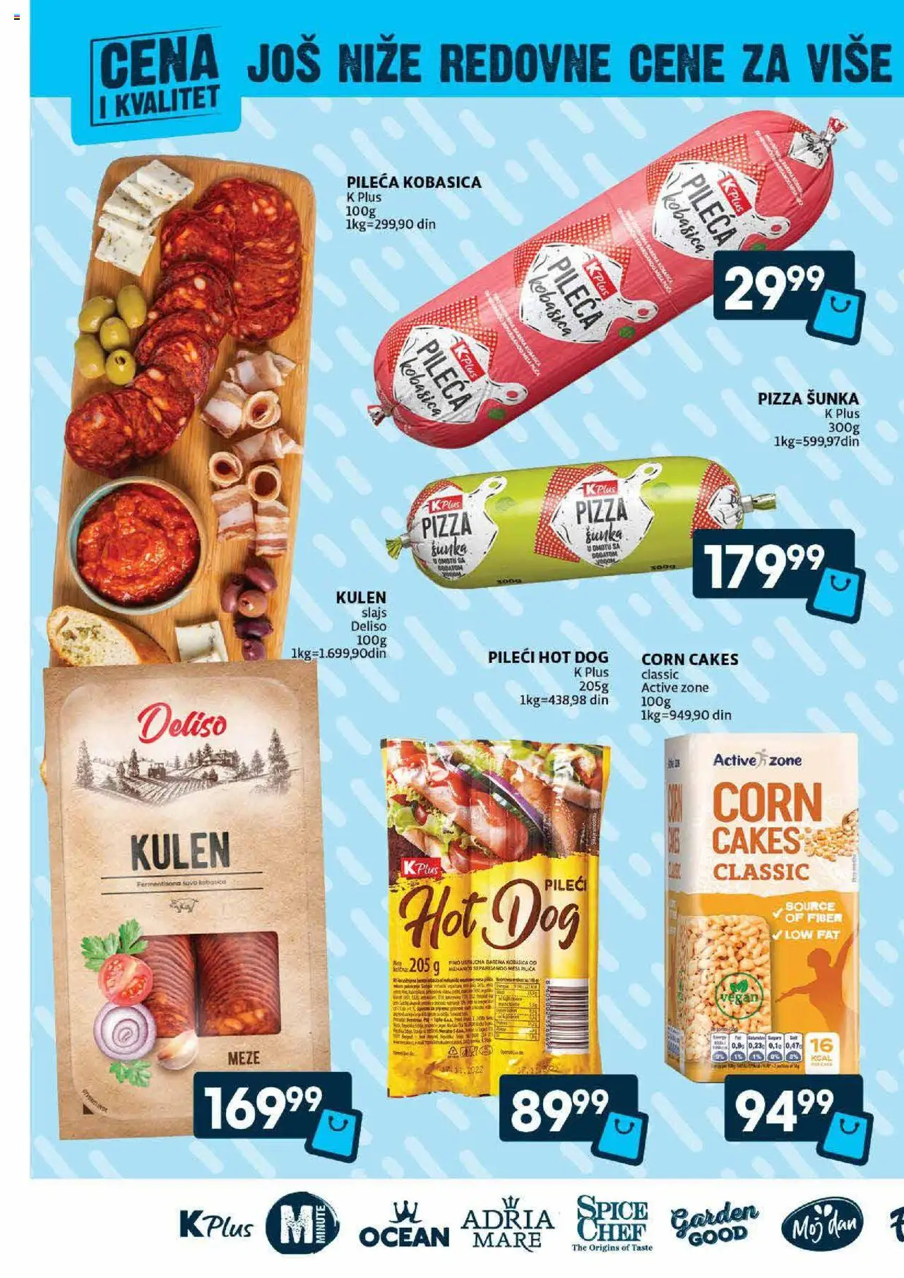 Idea katalog - važi od 24.07.2025 | Strana: 6 | Proizvode: Hot dog, Šunka, Pizza šunka, Kobasica