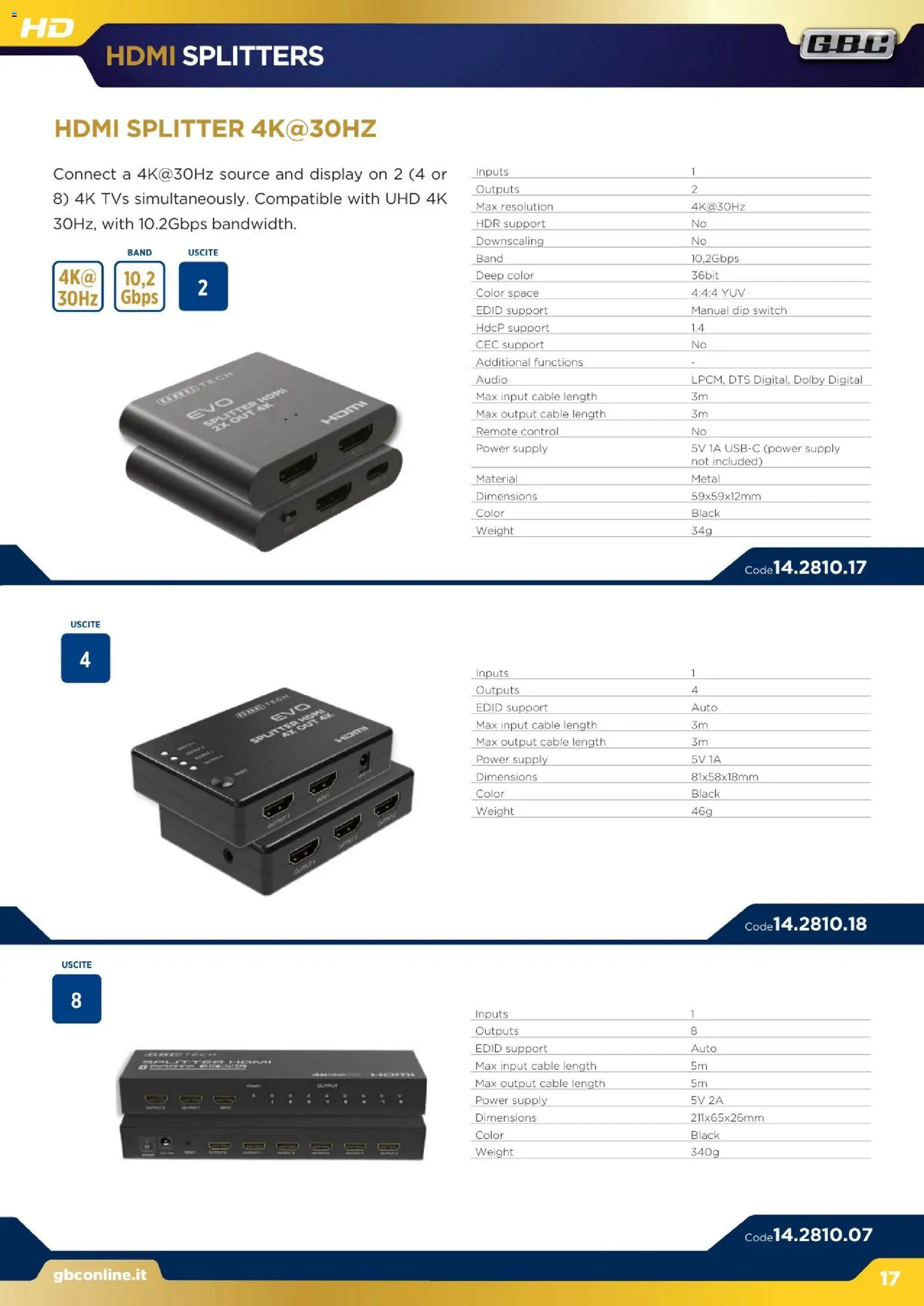 Volantino GBC del 16.12.2025 | Pagina: 17 | Prodotti: Audio