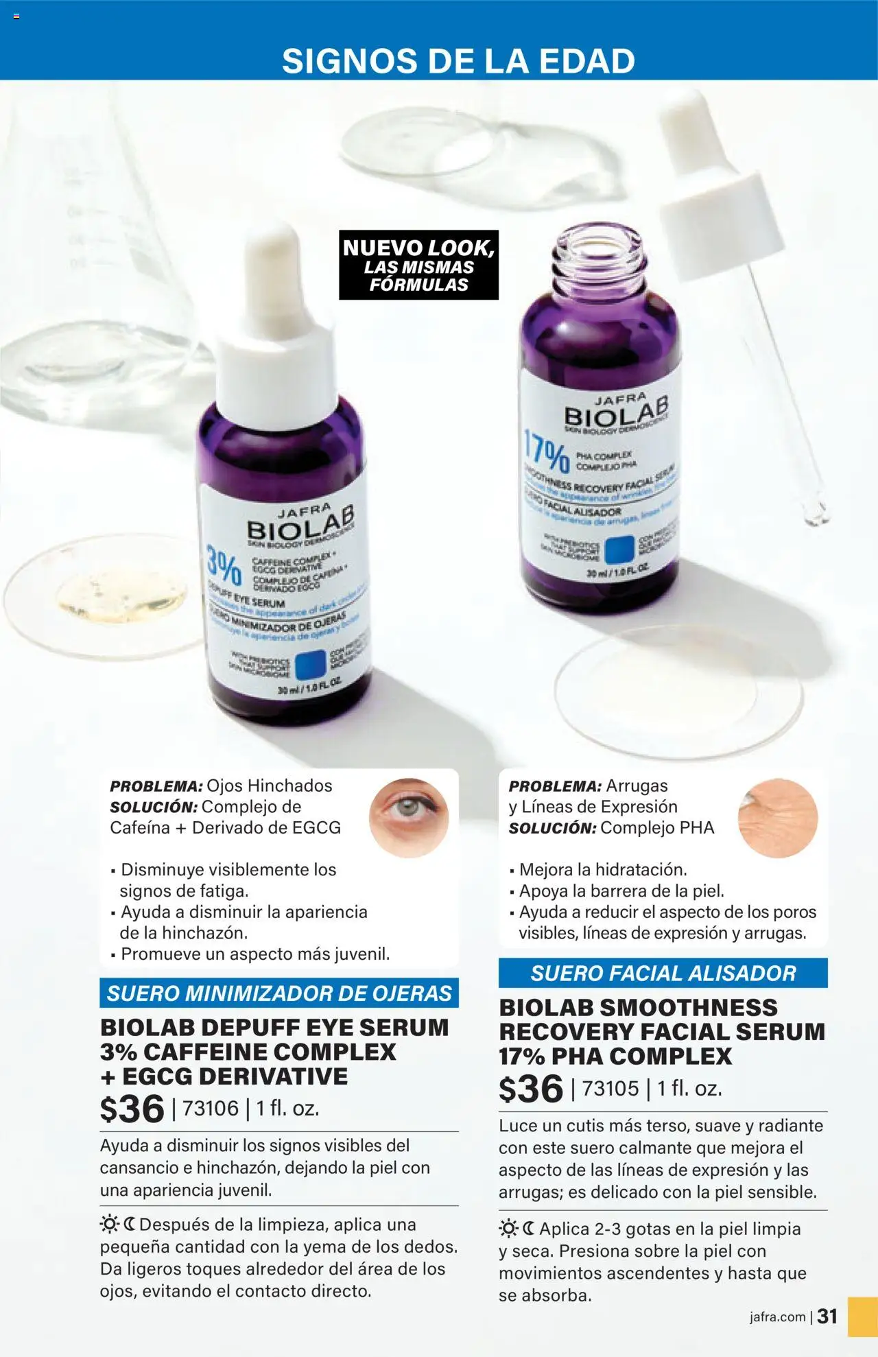 JAFRA folleto │ válido desde el 01.08.2025 | Página: 31 | Productos: Sérum