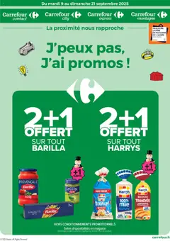 Carrefour City - Prévisualisation de Carrefour City catalogue j’peux pas, j’ai les promos  valide à partir de 09.09.2025