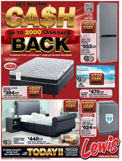 Lewis Stores specials catalogue – valid from 13.04.2026
