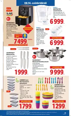 Lidl akciós ujság - amely érvényes a következő dátumtól: 14.08.2025 | Oldal: 29