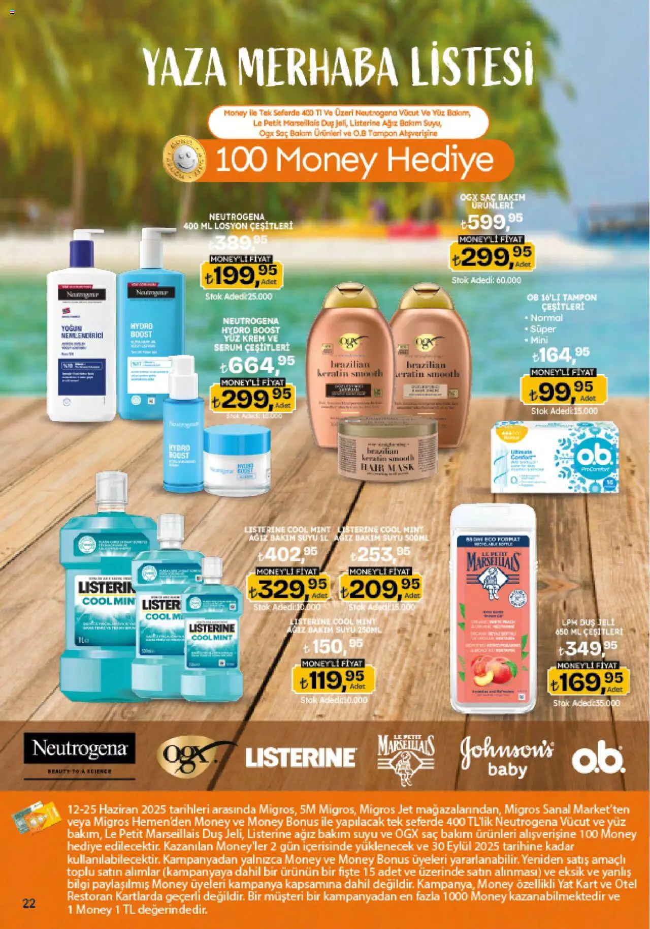 Migros Katalog - 5M Migroskop Dijital - 12.06.2025 tarihinden itibaren geçerlidir | Sayfa: 22 | Ürünler: Duş, Krem, Duş jeli, Ağız bakım suyu