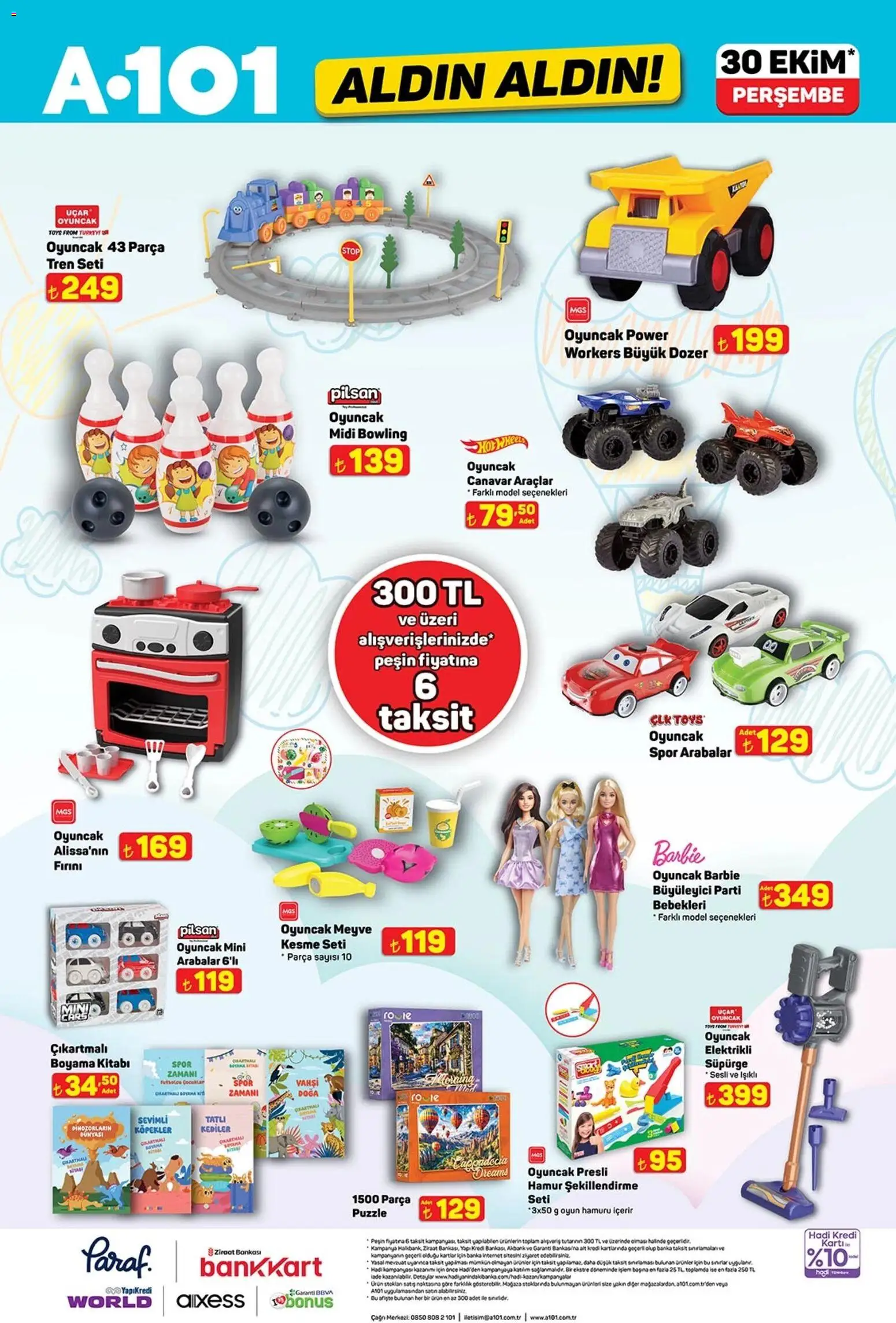 A101 Katalog Aldın Aldın - 30.10.2025 tarihinden itibaren geçerlidir | Sayfa: 9 | Ürünler: Meyve, Oyun hamuru, Oyun