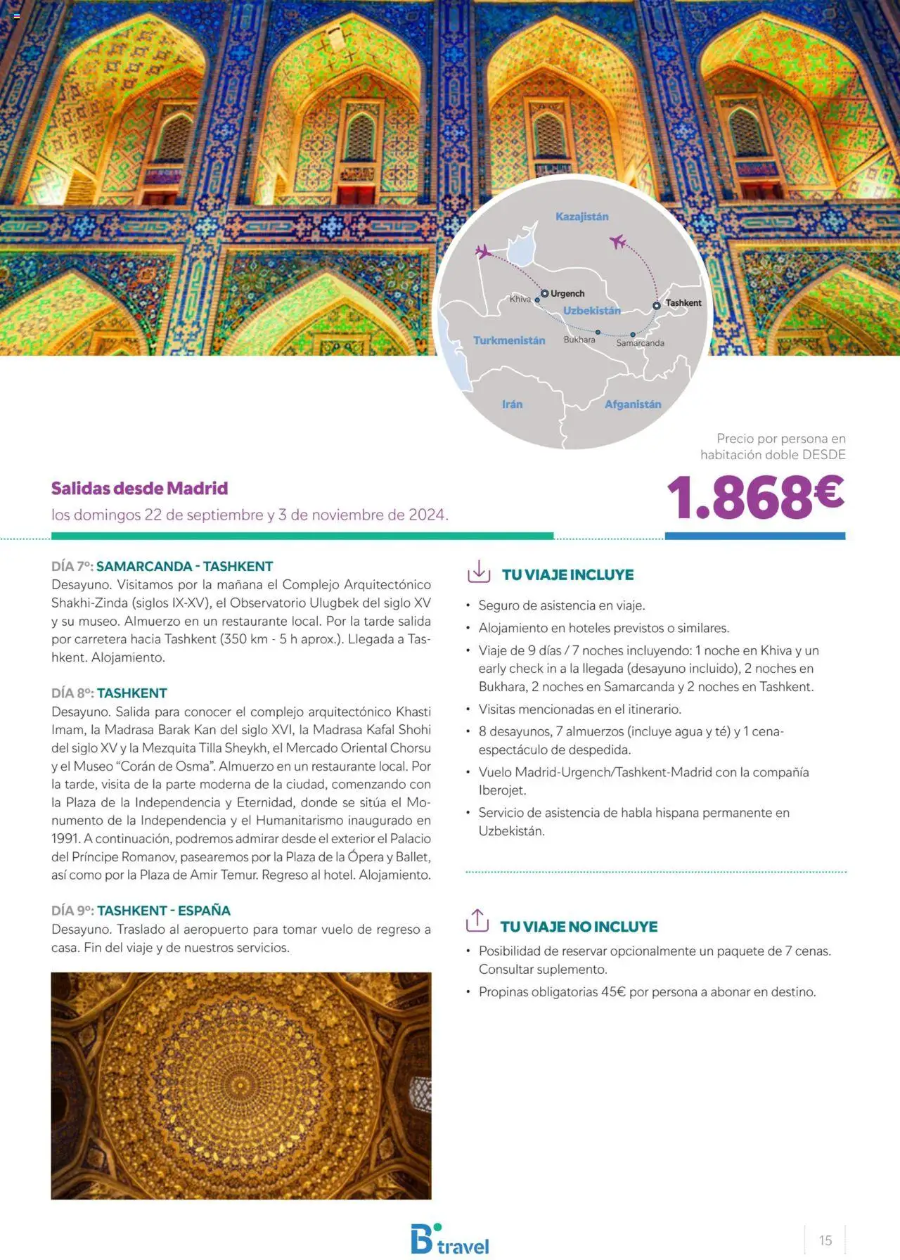 B the travel brand Uzbekistan │ válido desde el 28.05.2024 | Página: 15 | Productos: Té