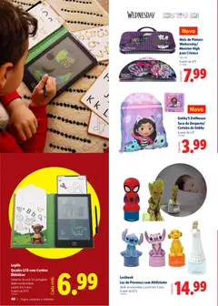 Pré-visualização Lidl Folheto Especial válido de 27.10.2025 | Página: 46 | Produtos: Carteira, Altifalante, Quadro, Tablet