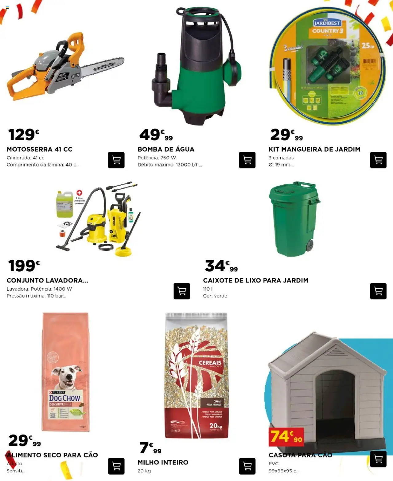 BricoMarché - F13 - Aniversário │ válido de 18.09.2025 | Página: 6 | Produtos: Agua, Casota para cão, Detergente, Cereais