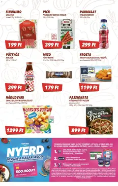 CBA akciós újság - amely érvényes a következő dátumtól: 23.04.2026 | Oldal: 2 | Termékek: Virsli, Pick, Túró rudi, Pizza