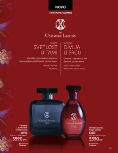 Christian Lacroix Rouge parfem, 100 ml | 55900 DIN/1L - pregled AVON kataloga - važi od 01.12.2025 | Strana: 19 | Proizvode: Parfem, Toaletna voda, Voda