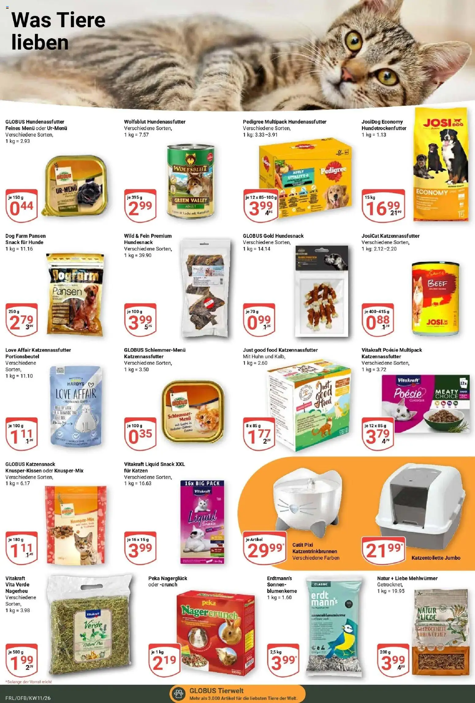 Globus prospekt Freilassing	 – gültig ab 09.03.2026 | Seite: 18 | Produkte: Lachs, Pedigree