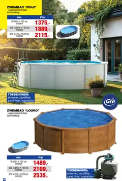 Hubo Barbecues en zwembaden - Voorbeeld van een folder van Hubo, geldig van 07.04.2026 | Pagina: 36