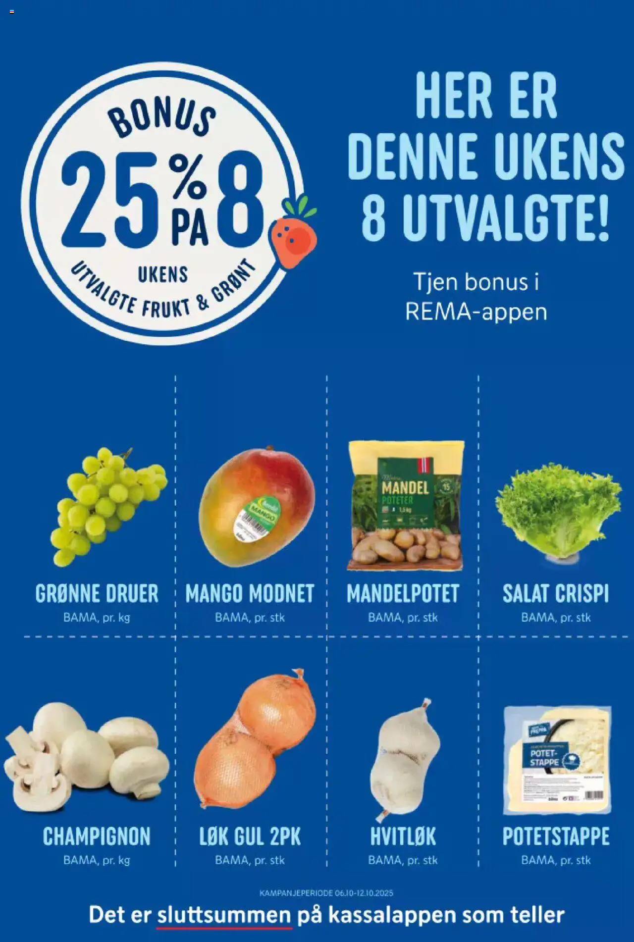 {H1} | Side: 19 | Produkter: Salat, Løk, Poteter, Hvitløk