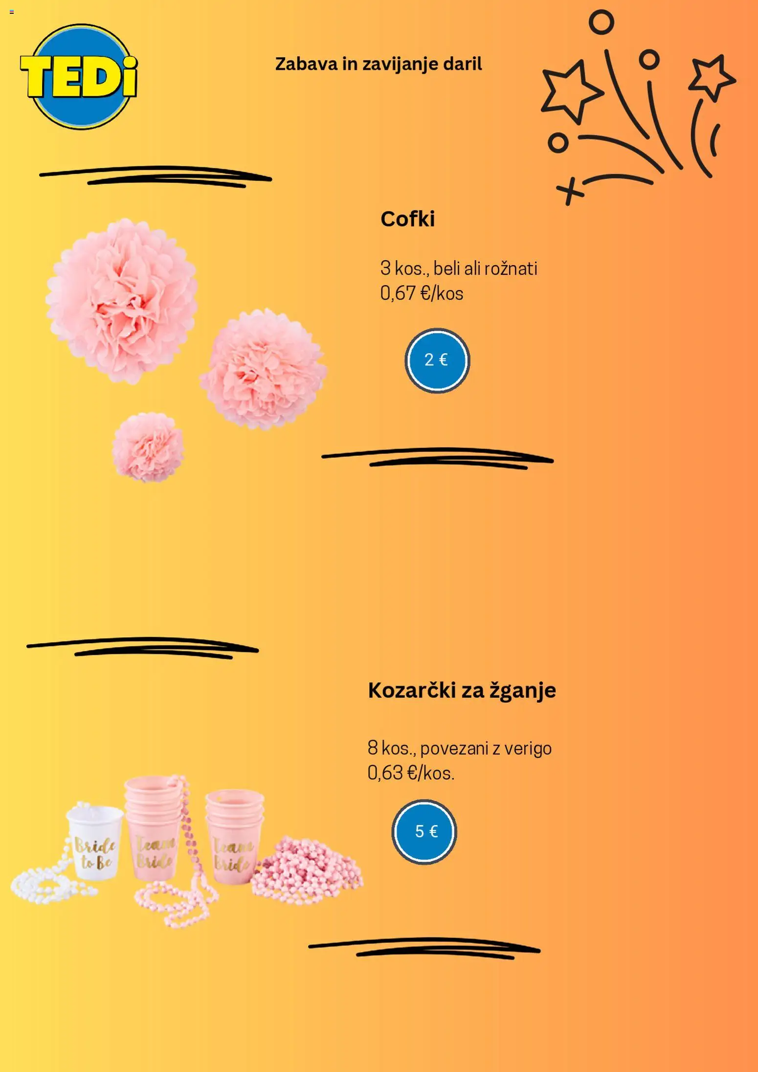 Novi TEDi katalog ponudbe – veljaven od 01.11.2025 | Stran: 4 | Izdelki: Kos