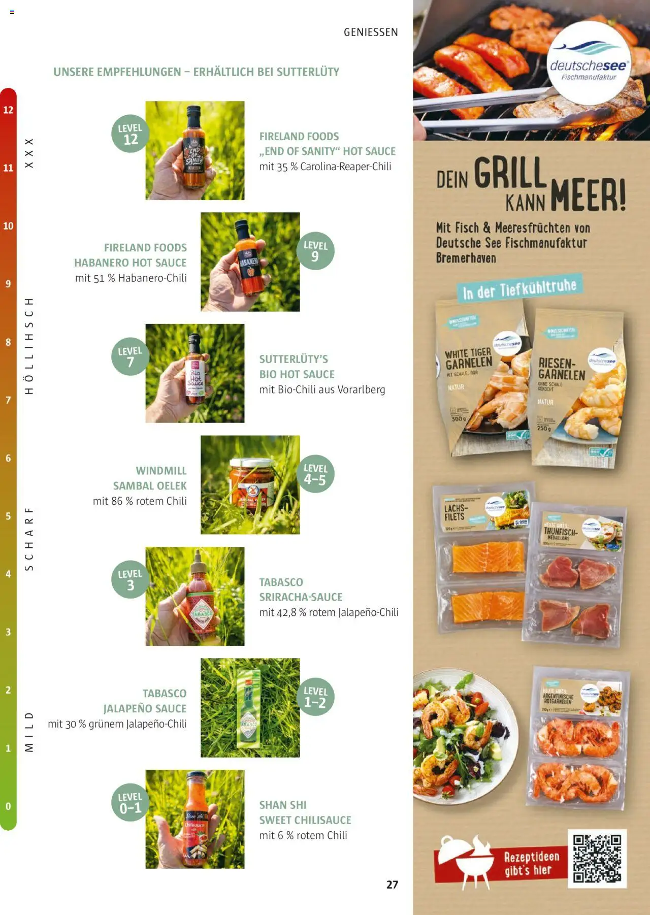 Sutterlüty B’sundrig Magazine gültig ab 18.06.2025 | Seite: 90 | Produkte: Chili, Grill, Fisch