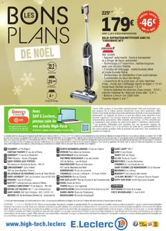 E.Leclerc - Prévisualisation de E.Leclerc - Bons plans noël valide à partir de 09.12.2025 | Page: 8 | Produits: Volvic, Réservoir d'eau, Balai, Batterie